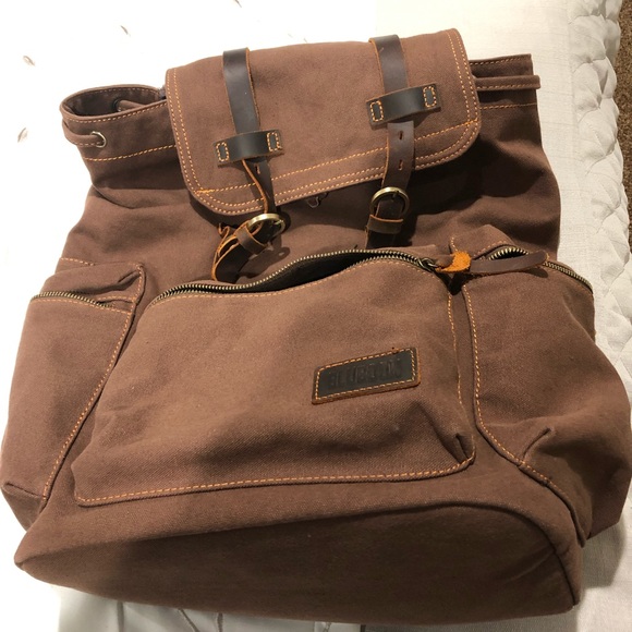 bluboon canvas backpack